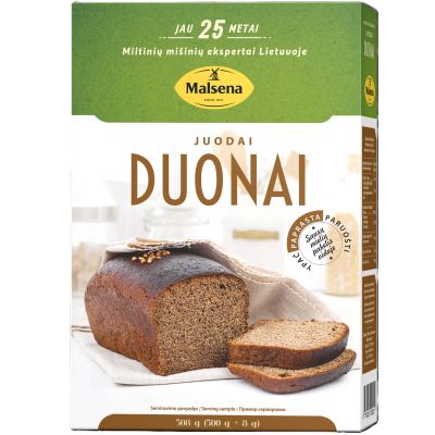 Flour mix  for black bread Malsena, 508 g